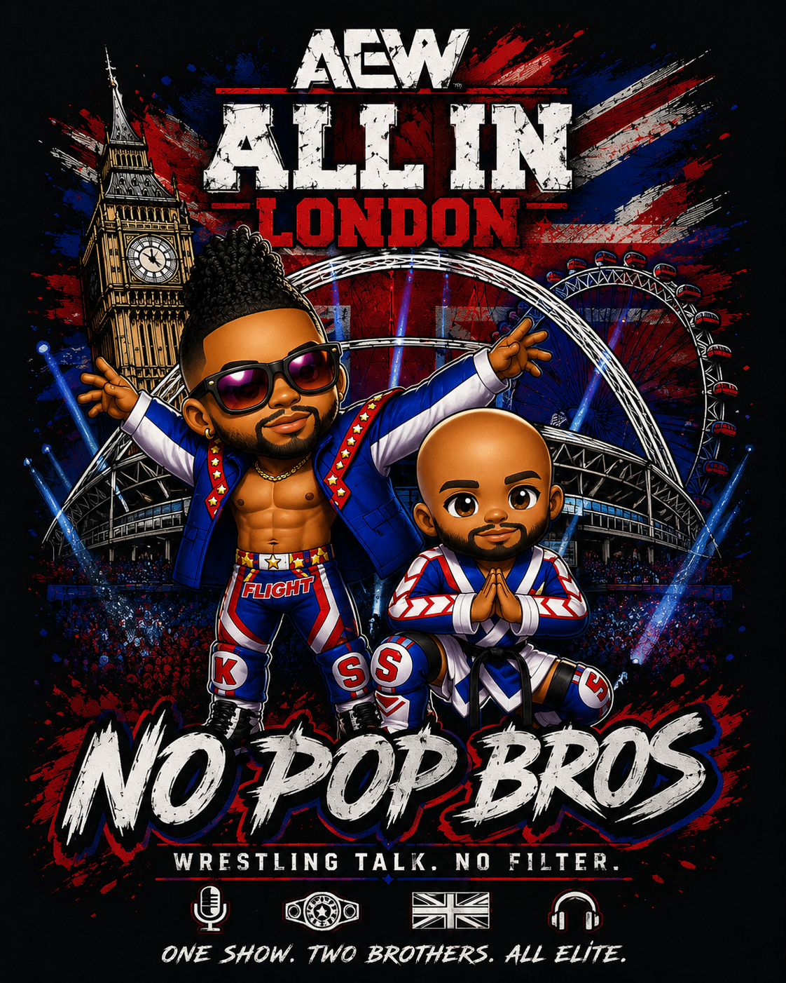 No Pop Bros โ Wrestling Talk. No Filter.